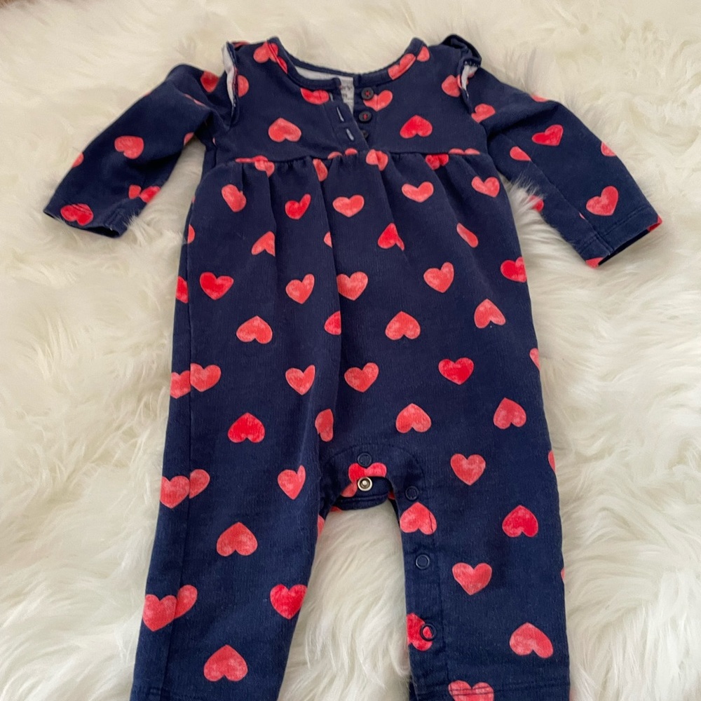 Carters heart romper